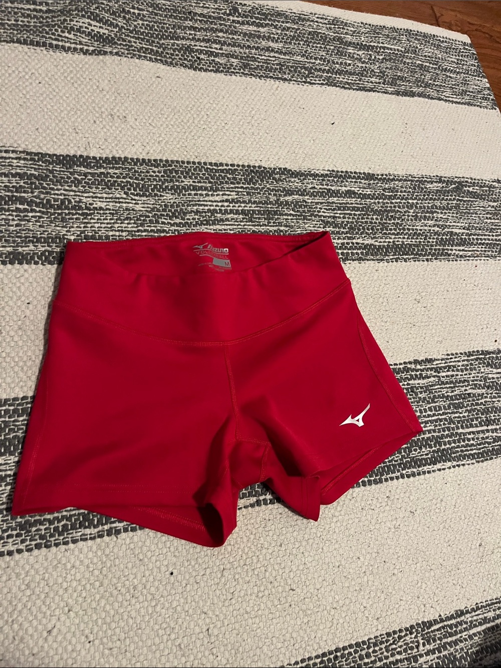 Mizuno Women's Bright Red Performance Bike Shorts